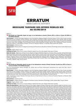 ERRATUM - Meilleur mobile