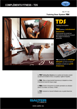 Description PT-109 TDS TRAINING DOOR SYSTEM