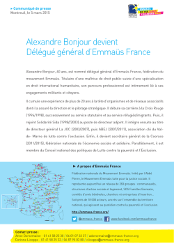 15 03 05 alexandre Bonjour DG EF