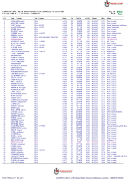 GARONNA TRAIL - TRAIL DECOUVERTE 11 KM (11.000 kms)