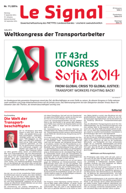 Le Signal - Landesverband