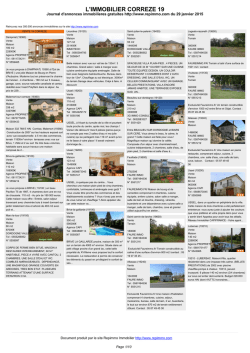 Journal immobilier 19