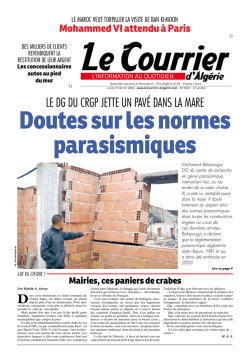 le dg du crgp jette un pavé dans la mare