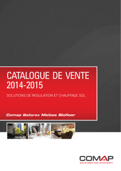 Extrait catalogue distributeurs