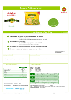 Leerdammer® Dés - Bel Foodservice