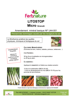 LITOSTOP FERTINATURE 20 KG
