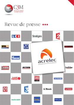 Revue de presse