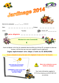 interne 37 __ __ __ __ perso obligatoire