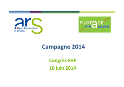Pr&eacute;sentation de Fran&ccedil;ois Pinardon (ARS) - FHF Ile-de