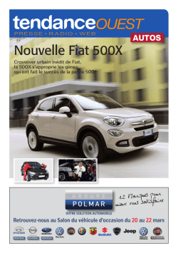 Nouvelle Fiat 500X