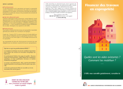 Financer des travaux