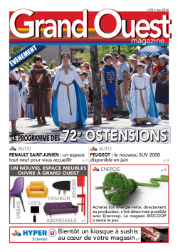 le PRogRamme des - Grand Ouest Saint