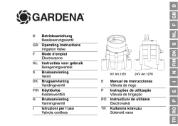 OM, Gardena, 1251, 1278, 9V, 24V, Electrovanne, 2014-04