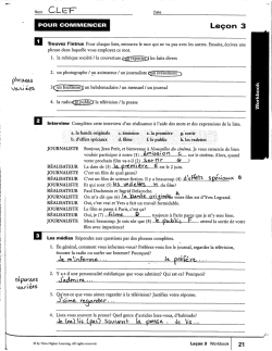 Lecon 3 Clef Corrections Partie 1