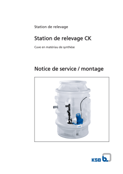 Station de relevage CK