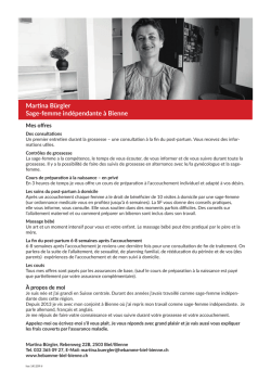 Martina B&uuml;rgler, Hebamme, Sage