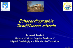 Insuffisance Mitrale