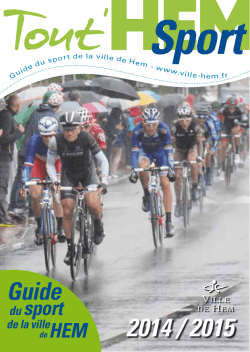 du sport - Ville de Hem