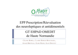 EPP neuroleptiques 28.05.14 - OM&eacute;DIT de Haute
