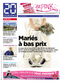 Mariés à bas prix