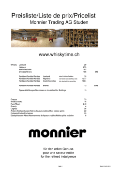 Highland - Monnier Trading AG