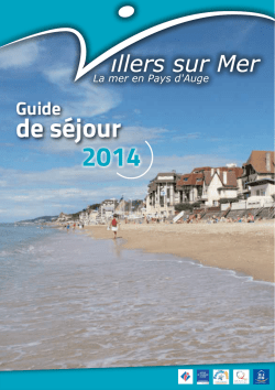 Guide de s&eacute;jour - Villers-sur-Mer