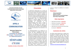 Pr&eacute;sentation - Universit&eacute; de Bouira