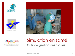 Marie-Christine Moll, Aquarel Sant&eacute;, CHU Angers