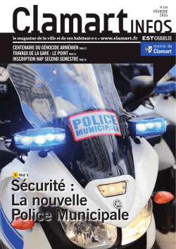 Clamart Infos F&eacute;vrier 2015