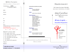 AFPL : Association Française des Psychomotriciens Libéraux