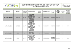 lecteurs obd conformes a l`instruction technique sr/v/037