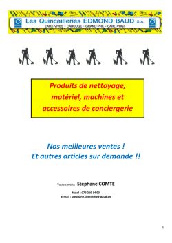 Produits de nettoyage