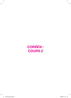 coreen (cours 2).indd