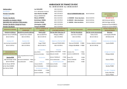 AMBASSADE DE FRANCE EN RDC