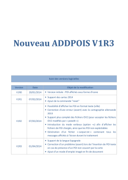Nouveau ADDPOIS V1R3