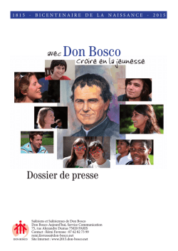 avecDon Bosco - Fondation Don Bosco