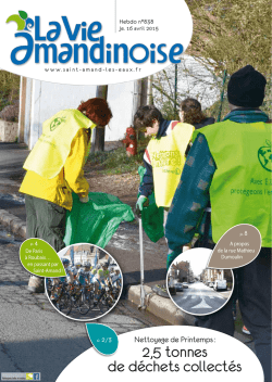 La vie amandinoise - Saint Amand les Eaux