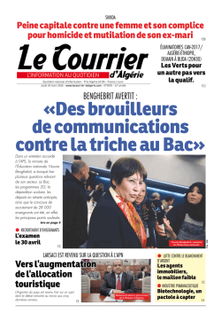 Télécharger l`édition du jour en pdf