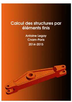 Support de cours - Lecture notes (in french)