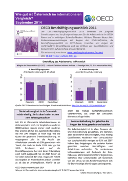 OECD Besch&auml;ftigungsausblick 2014