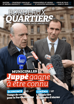 Jupp&eacute; gagne &agrave; &ecirc;tre connu