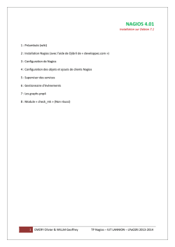 TP Nagios - Olivier Emery