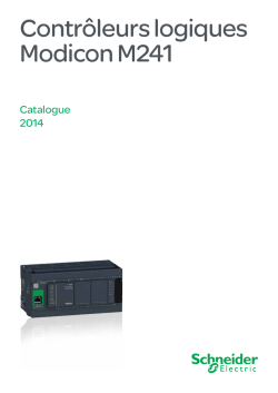 Contr&ocirc;leurs logiques Modicon M241