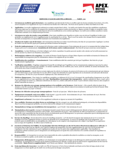 westerncanadaexpress.com - Apex Motor Express Ltd.