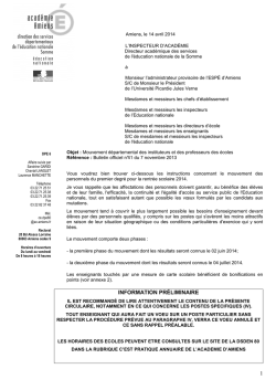 La circulaire - Sgen