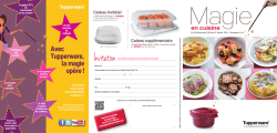 en cuisine - Tupperware Promotion