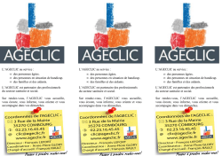 informations compl&eacute;mentaires AGECLIC