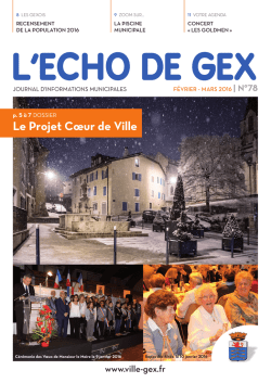 Echo de Gex n°78 février