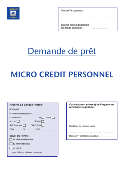 Dossier Banque Postale PDF - 319.7 ko