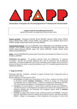 131130 CR Assembl&eacute;e G&eacute;n&eacute;rale 2013